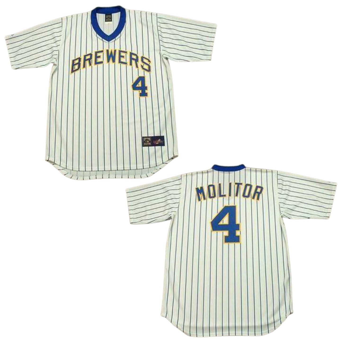Baseball Paul Molitor Milwaukee Brewers 4 Jersey