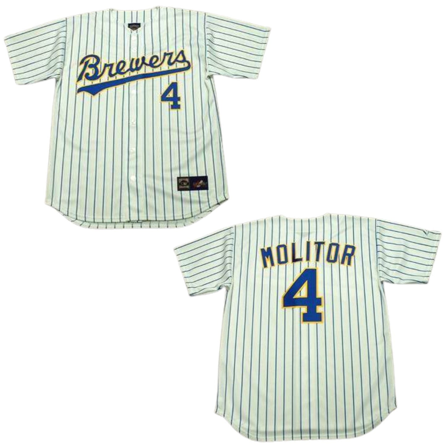 Baseball Paul Molitor Milwaukee Brewers 4 Jersey