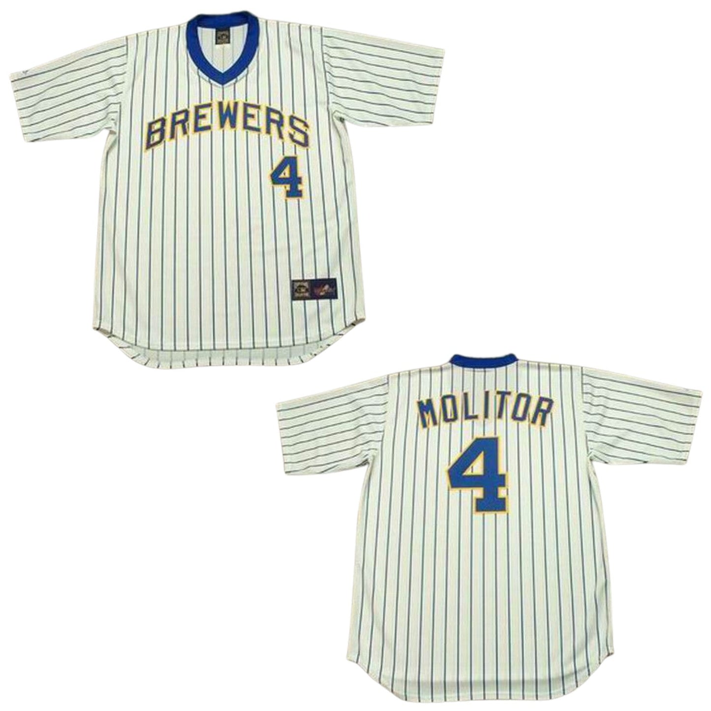 Baseball Paul Molitor Milwaukee Brewers 4 Jersey