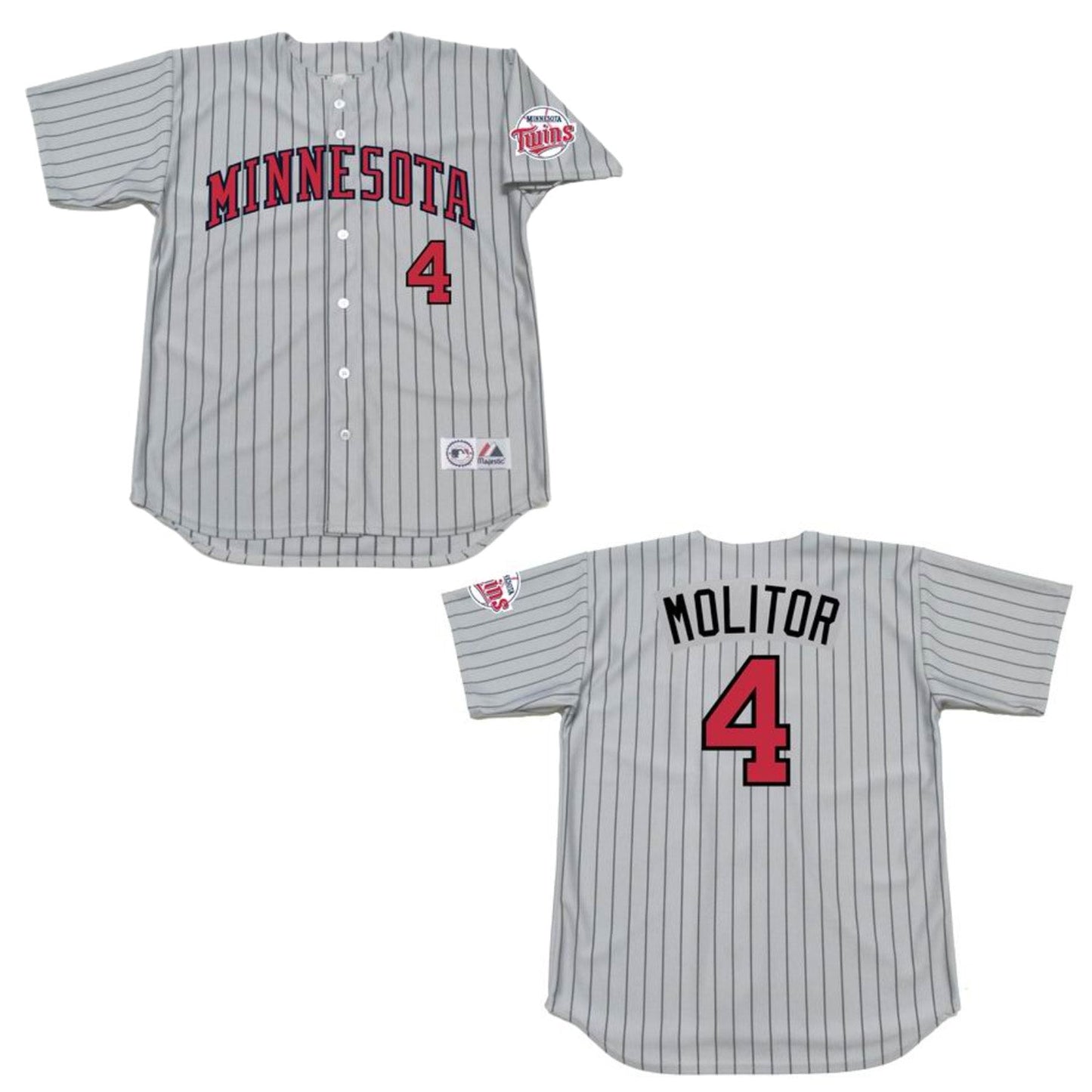 Baseball Paul Molitor Minnesota Twins 4 Jersey