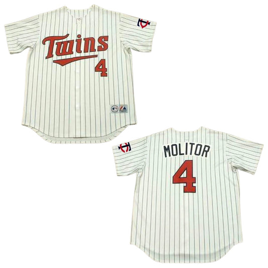 Baseball Paul Molitor Minnesota Twins 4 Jersey