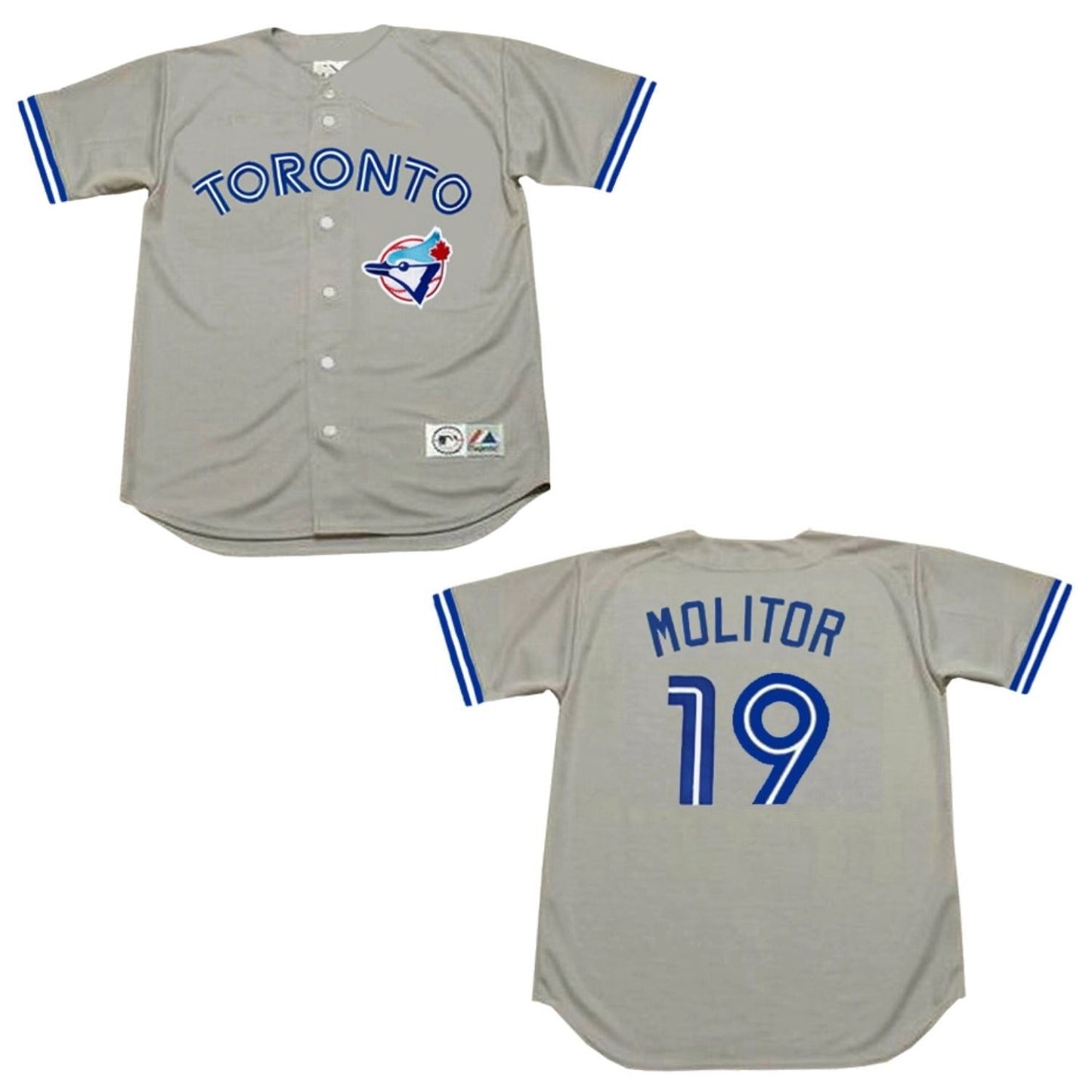 Baseball Paul Molitor Toronto Blue Jays 19 Jersey
