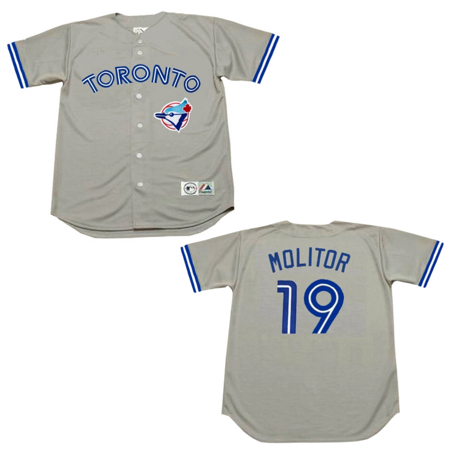 Baseball Paul Molitor Toronto Blue Jays 19 Jersey