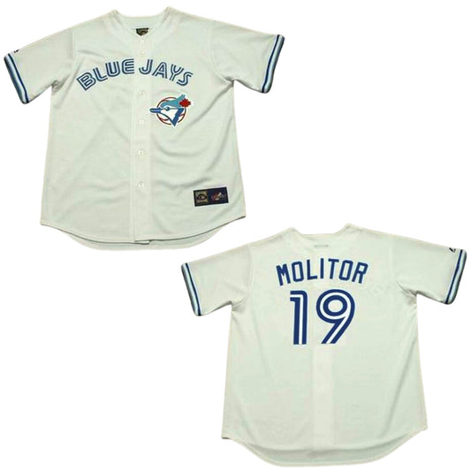 Baseball Paul Molitor Toronto Blue Jays 19 Jersey