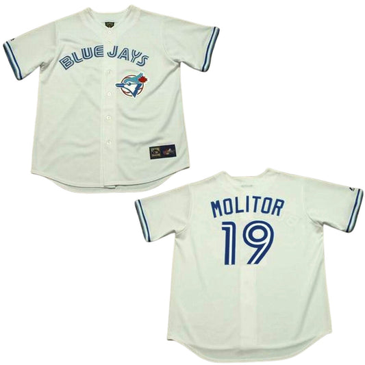 Baseball Paul Molitor Toronto Blue Jays 19 Jersey