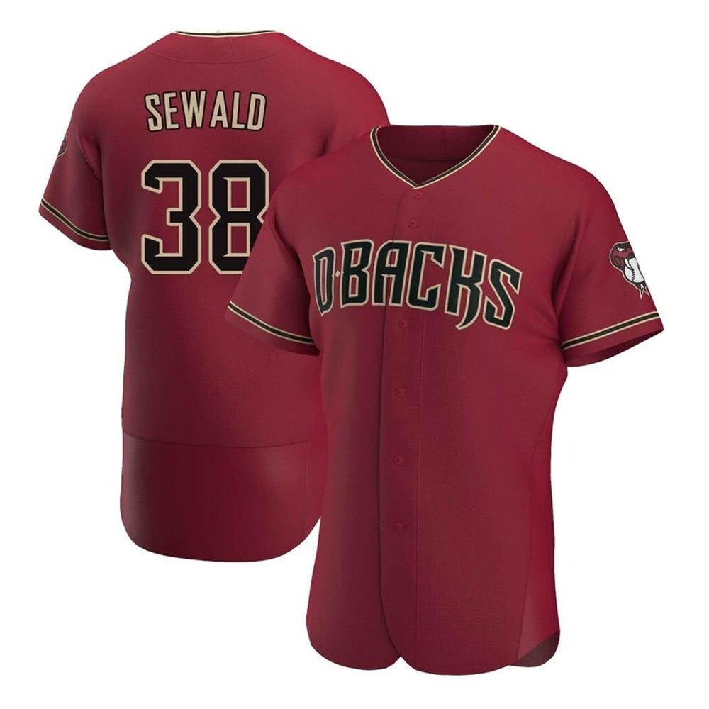 Baseball Paul Sewald Arizona Diamondbacks 38 Jersey