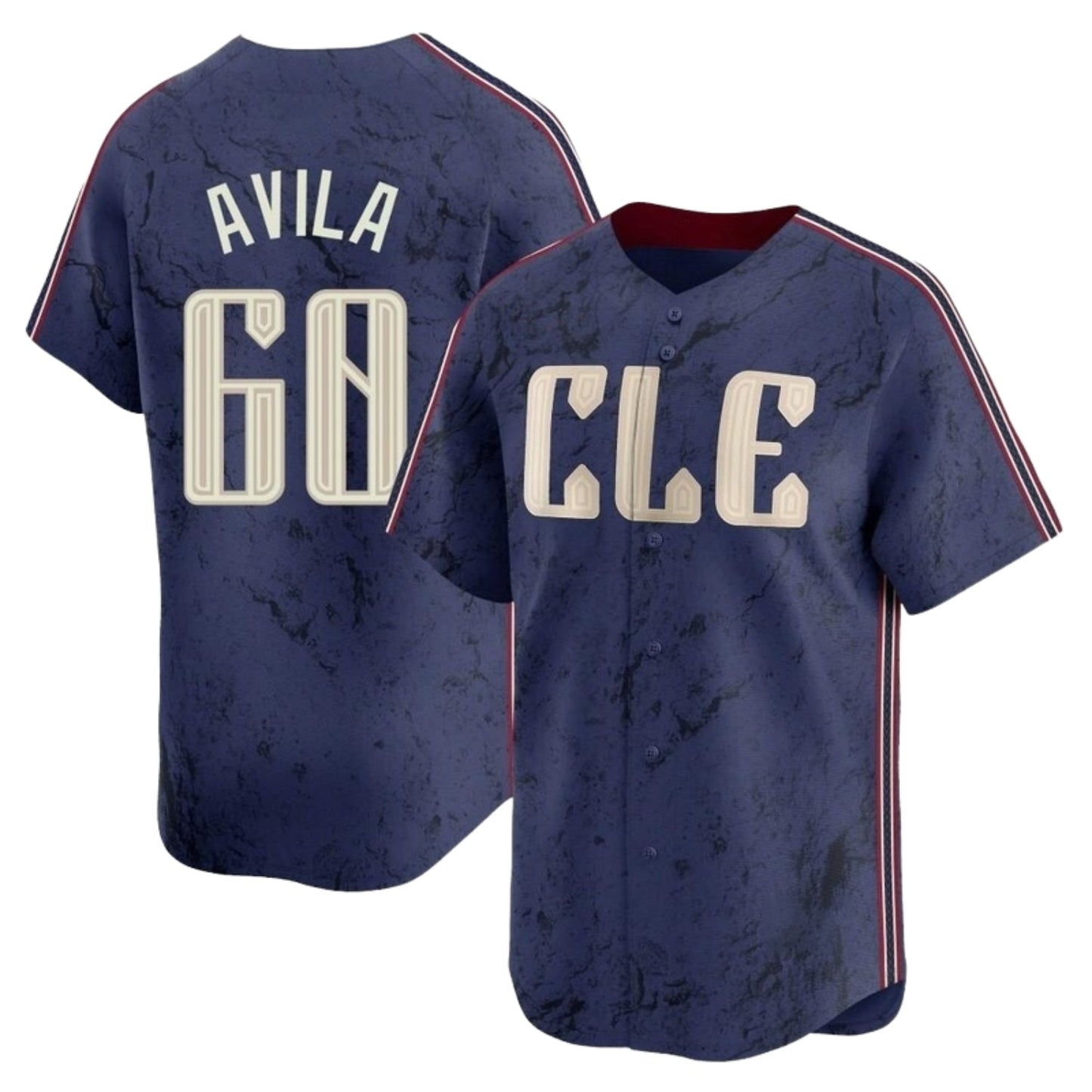 Baseball Pedro Avila Cleveland Guardian 60 Jersey