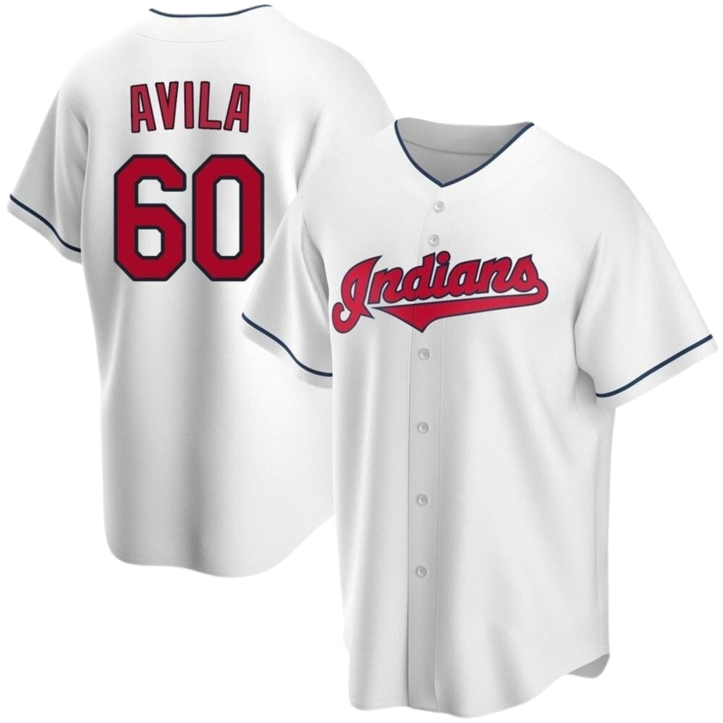 Baseball Pedro Avila Cleveland Guardian 60 Jersey