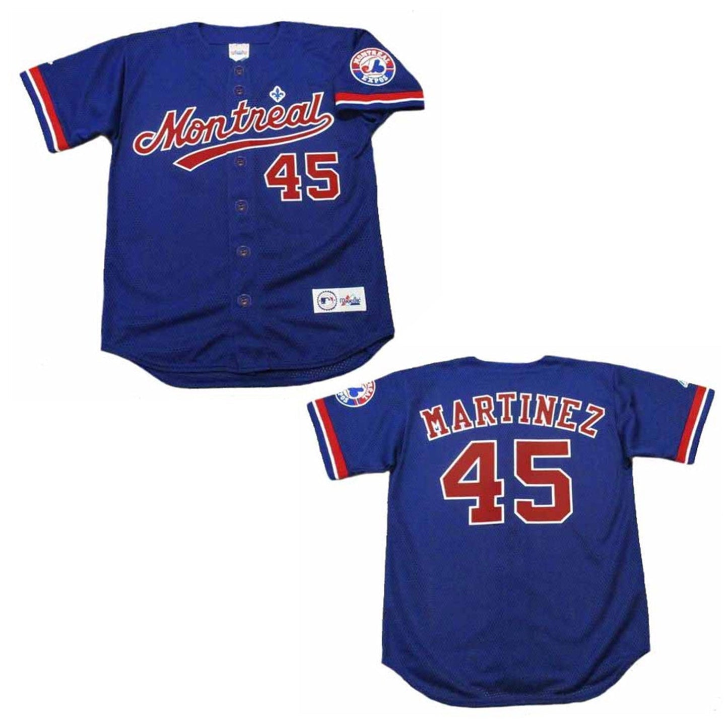Baseball Pedro Martinez Montreal Expos 45 Jersey