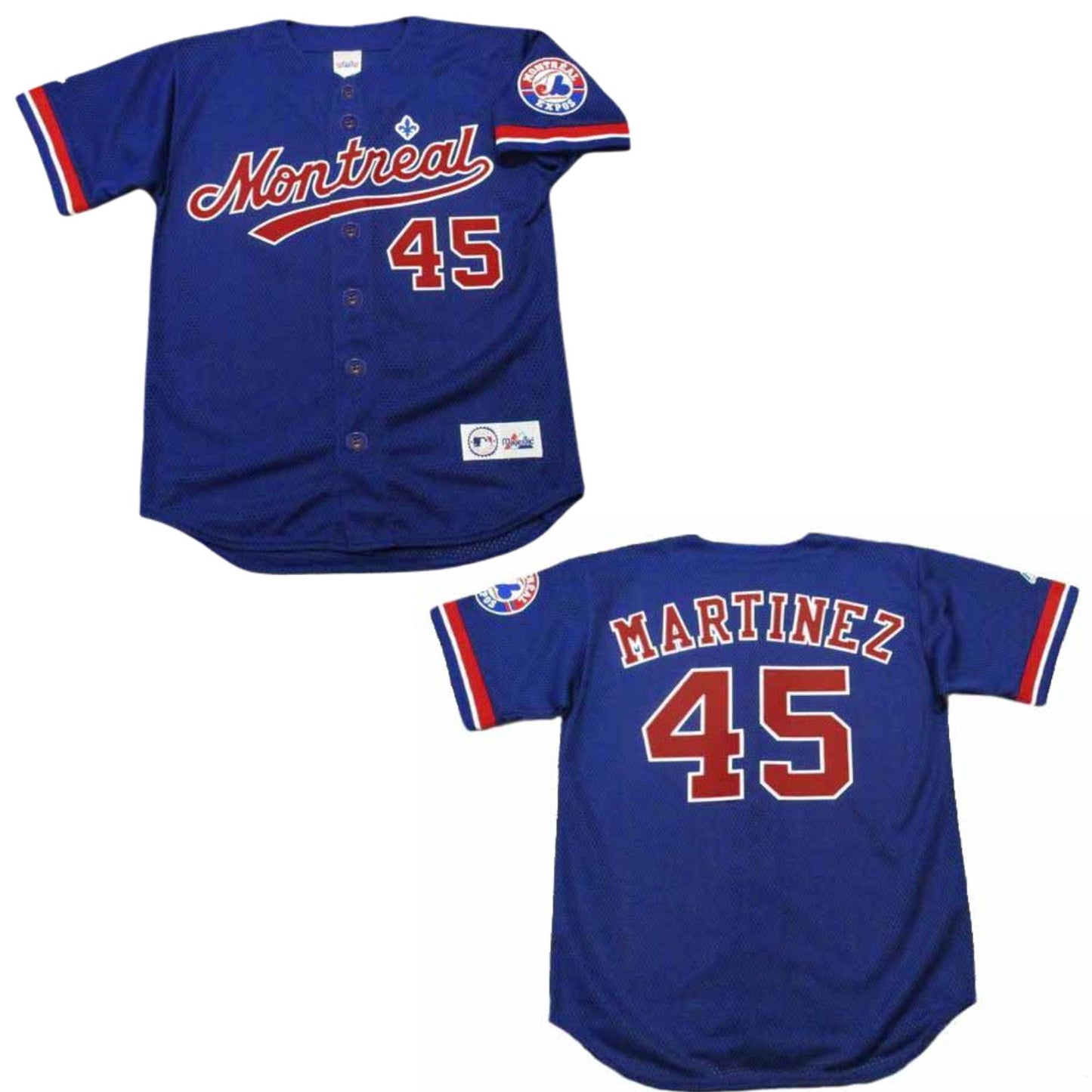 Baseball Pedro Martinez Montreal Expos 45 Jersey