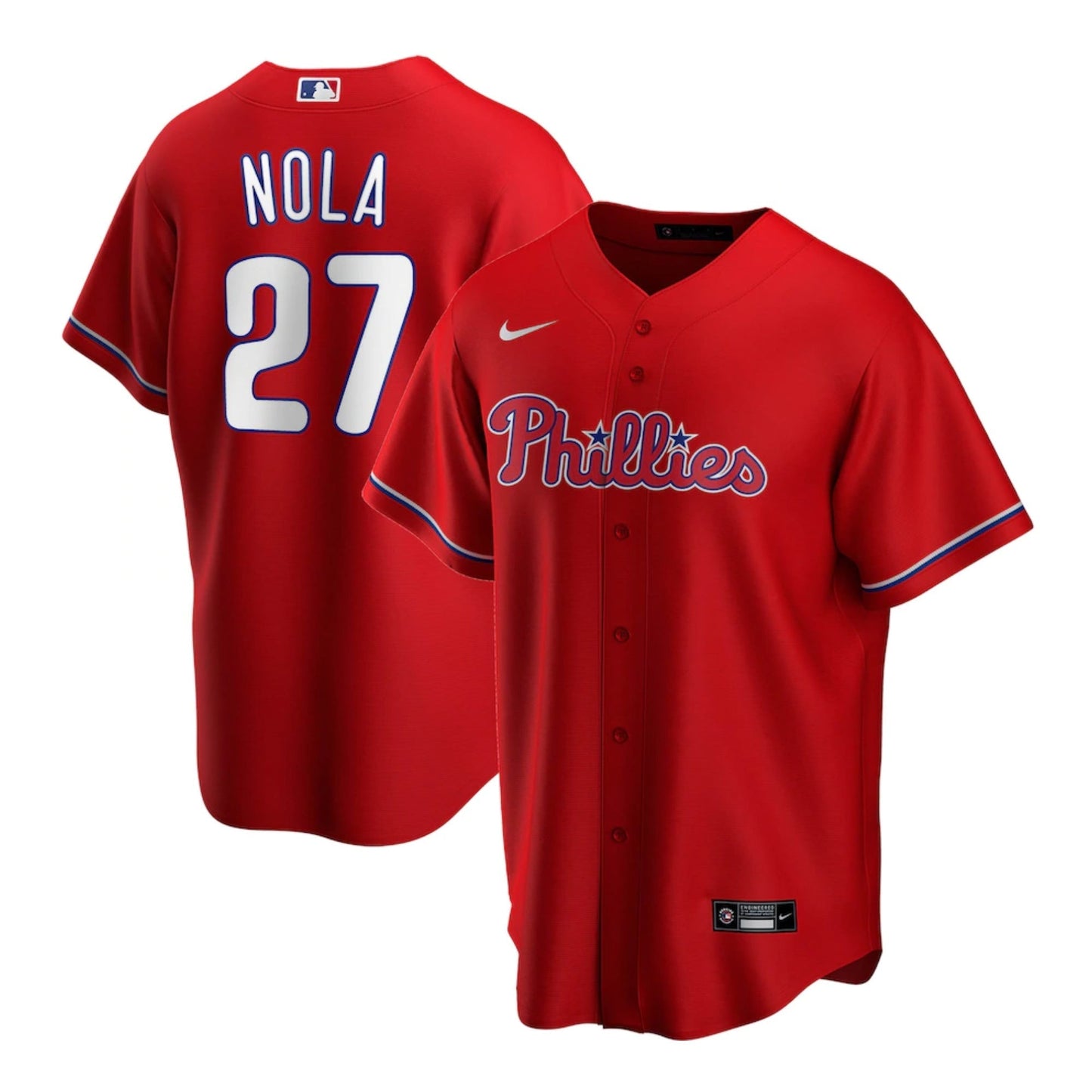 Baseball Philadelphia Phillies Aaron Nola 27 Jersey