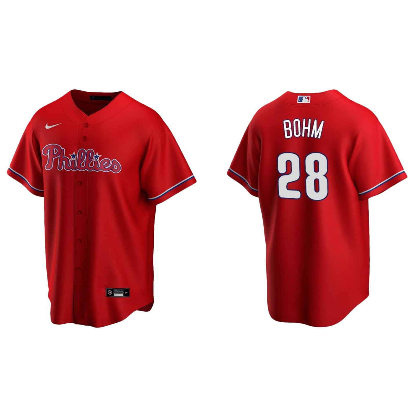 Baseball Philadelphia Phillies Alec Bohm 28 Jersey