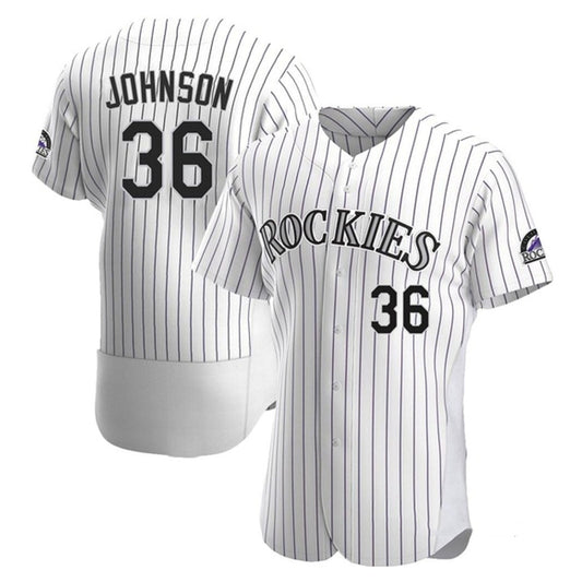 Baseball Pierce Johnson Colorado Rockies 36 Jersey