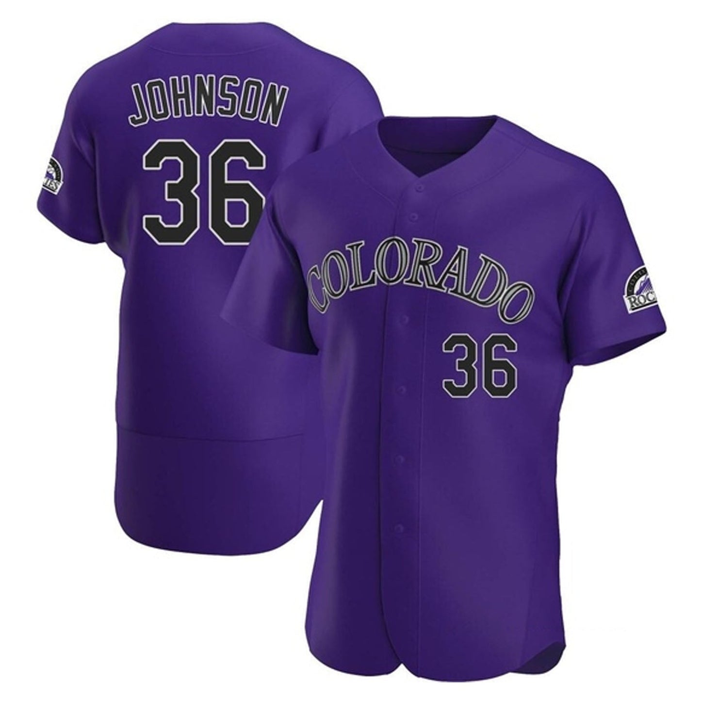 Baseball Pierce Johnson Colorado Rockies 36 Jersey