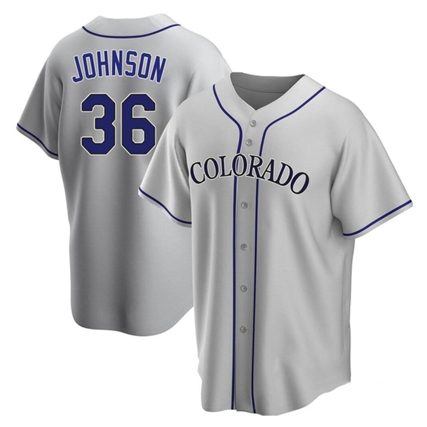 Baseball Pierce Johnson Colorado Rockies 36 Jersey