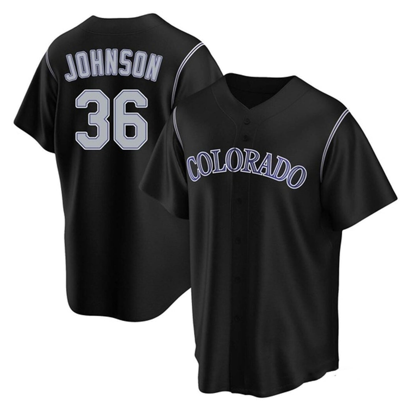 Baseball Pierce Johnson Colorado Rockies 36 Jersey