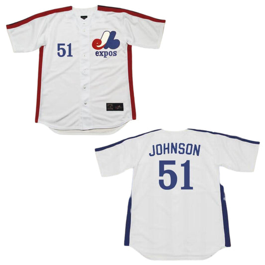 Baseball Randy Johnson Montreal Expos 51 Jersey
