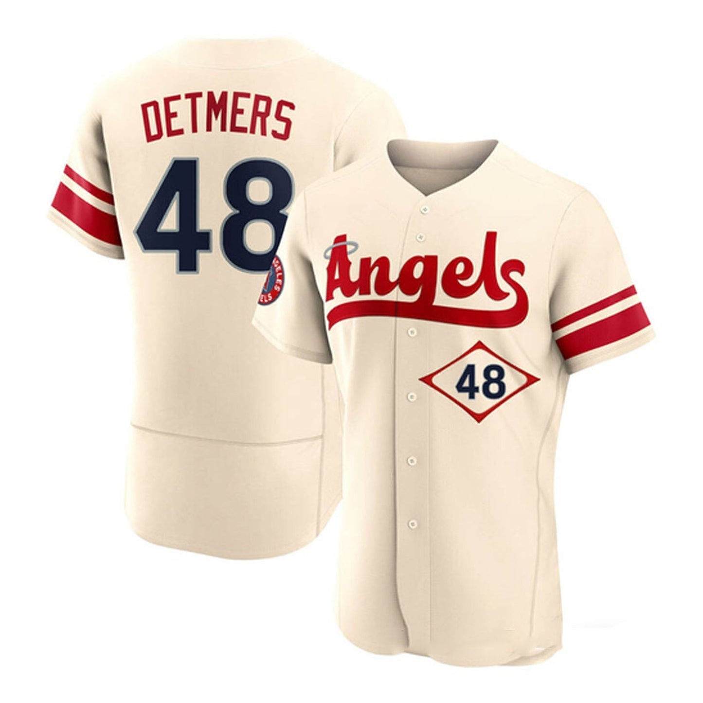 Baseball Reid Detmers Los Angeles Angels 48 Jersey
