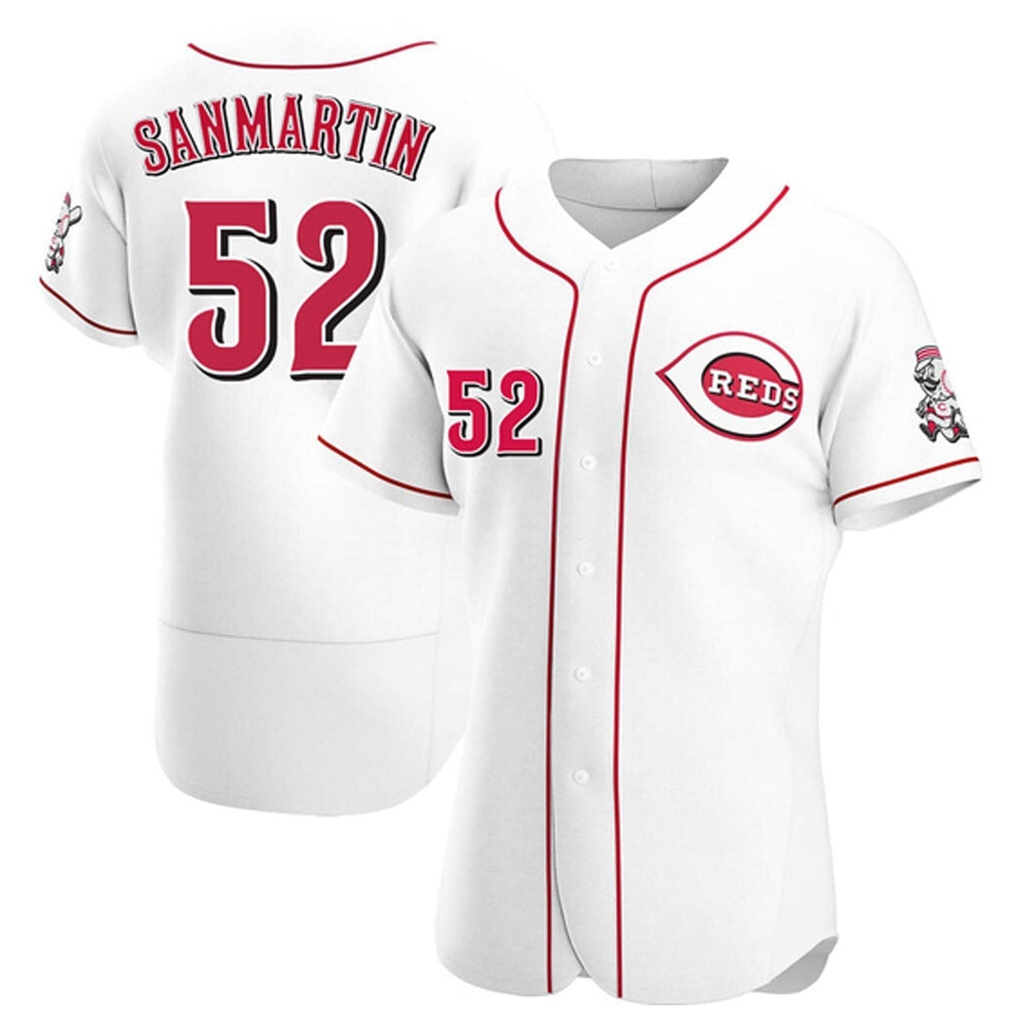 Baseball Reiver Sanmartin Cincinnati Reds 52 Jersey