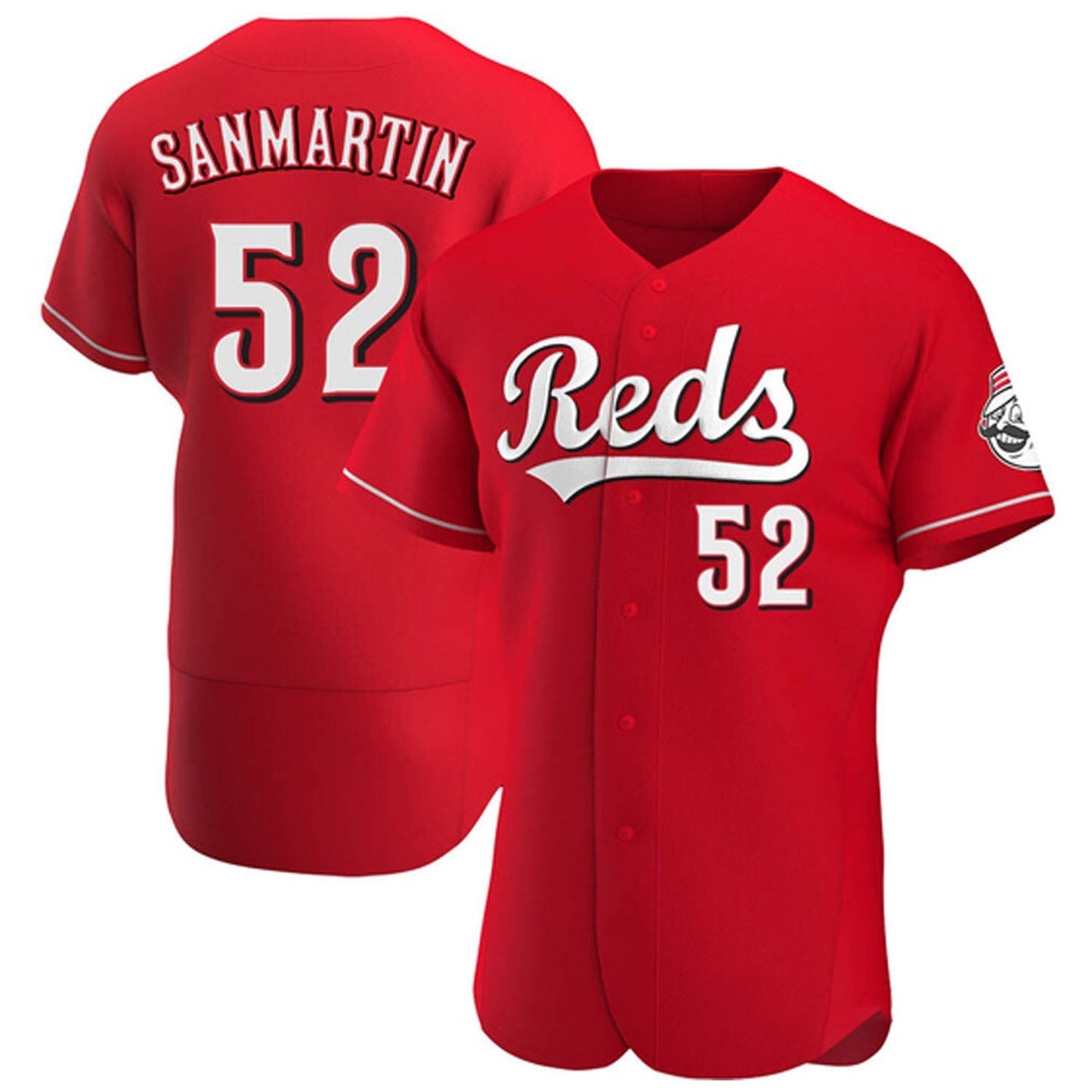 Baseball Reiver Sanmartin Cincinnati Reds 52 Jersey