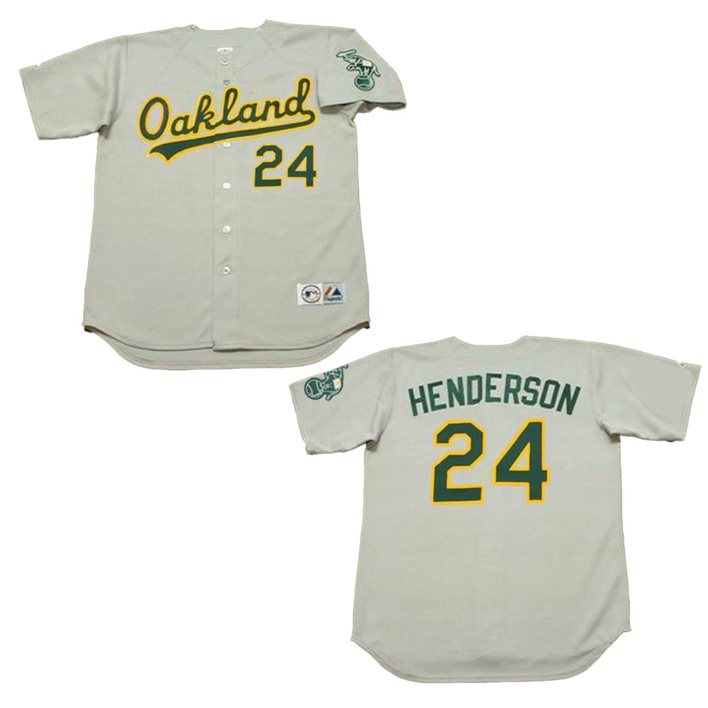 Baseball Rickey Henderson Oakland Athletics 24 Jersey