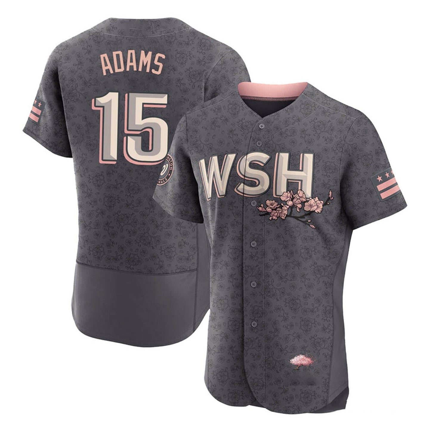 Baseball Riley Adams Washington Nationals 15 Jersey