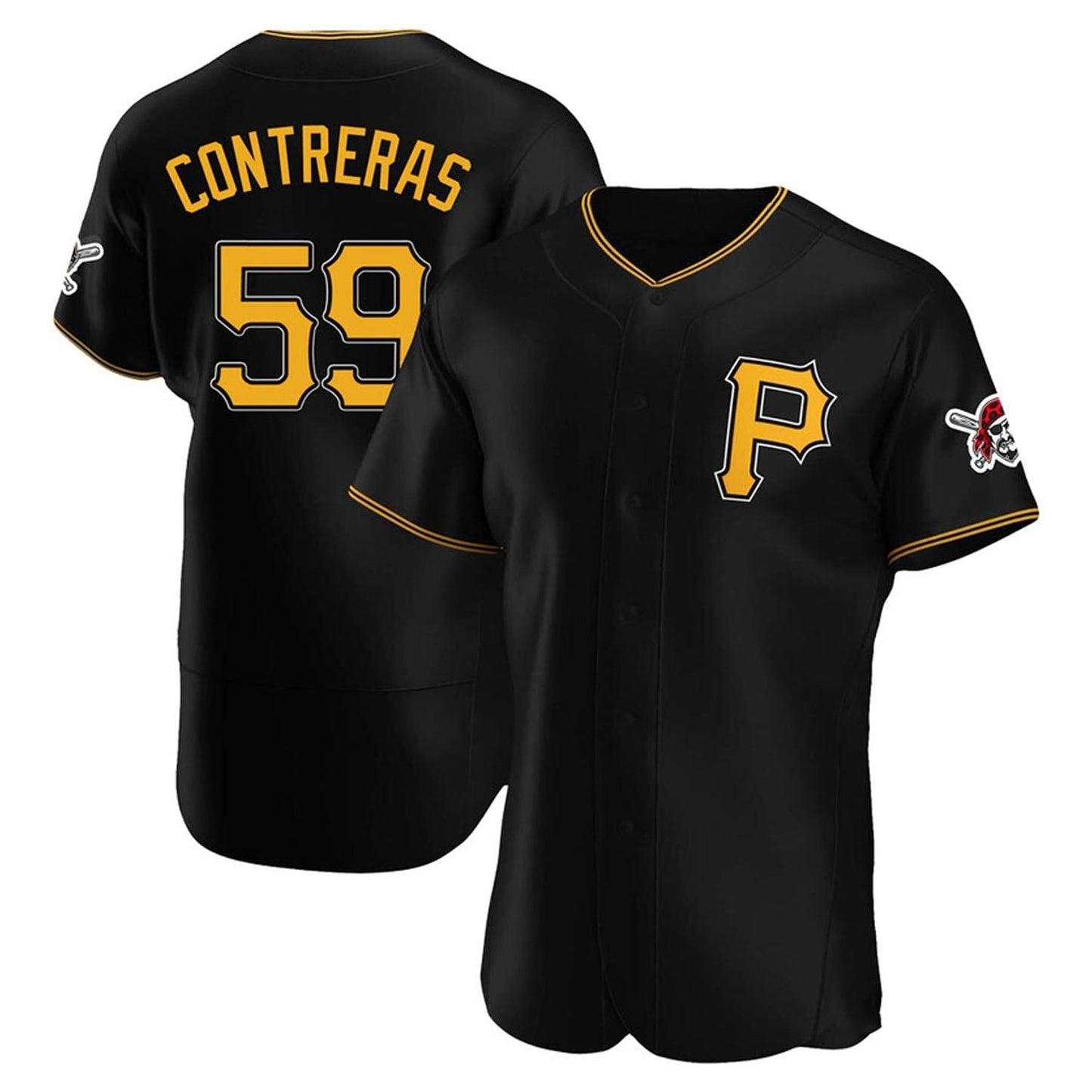 Baseball Roansy Contreras Pittsburgh Pirates 59 Jersey