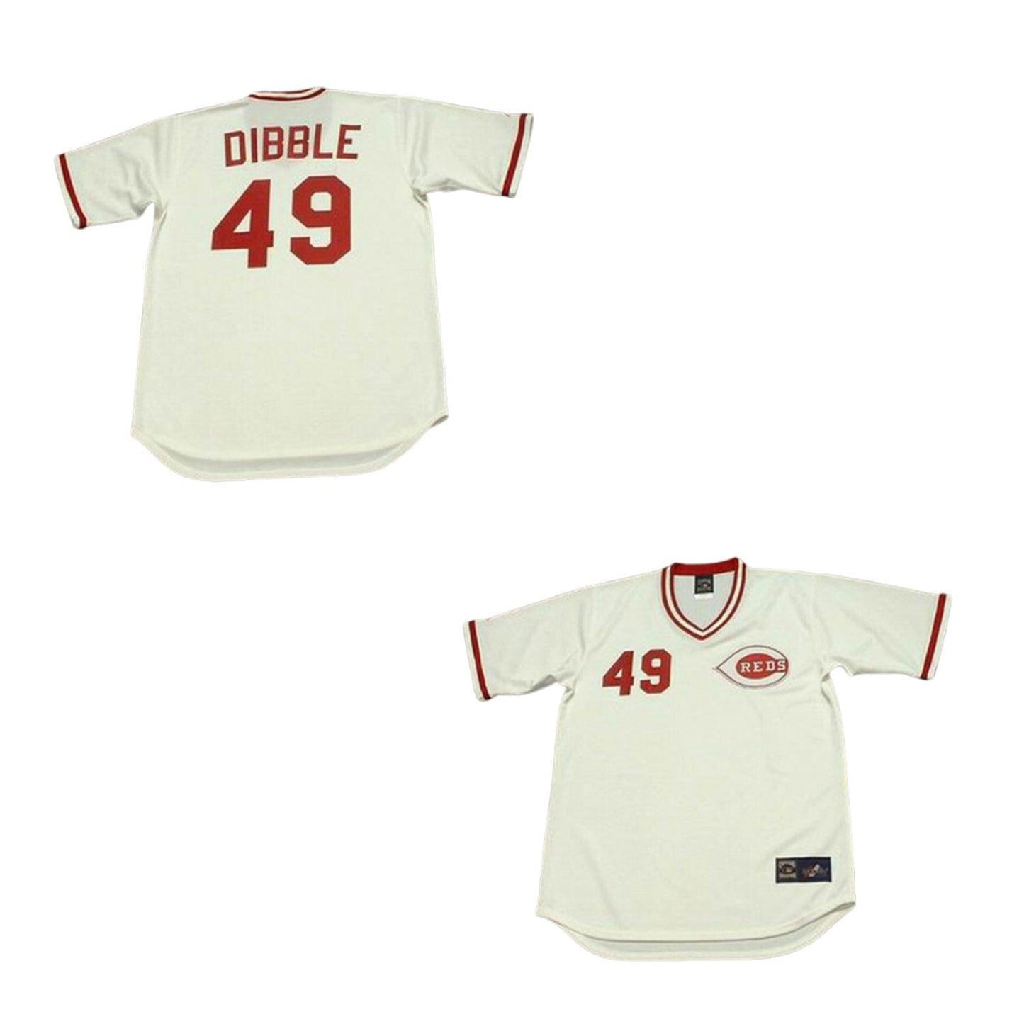 Baseball Rob Dibble Cincinnati Reds 49 Jersey