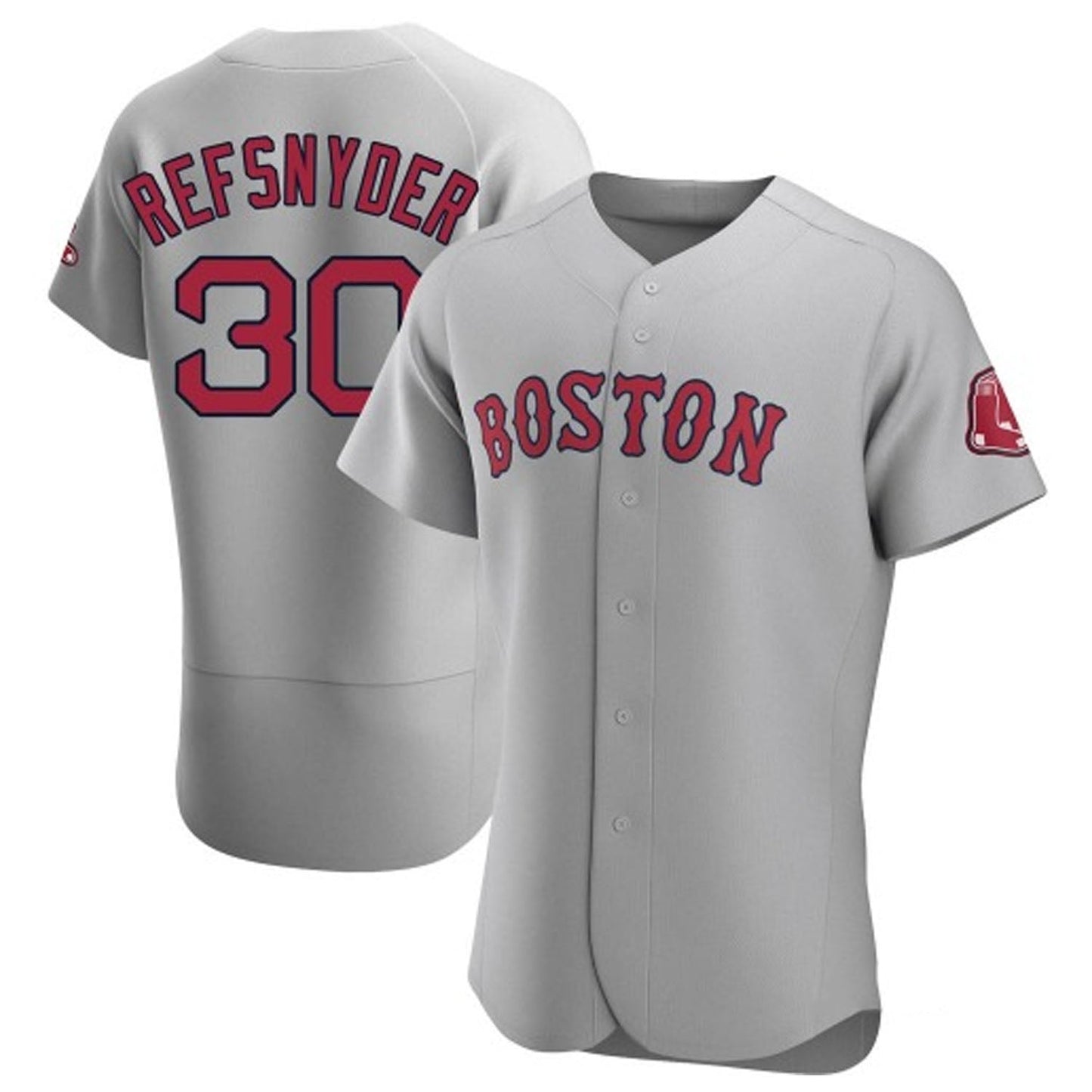 Baseball Rob Refsnyder Boston Red Sox 30 Jersey