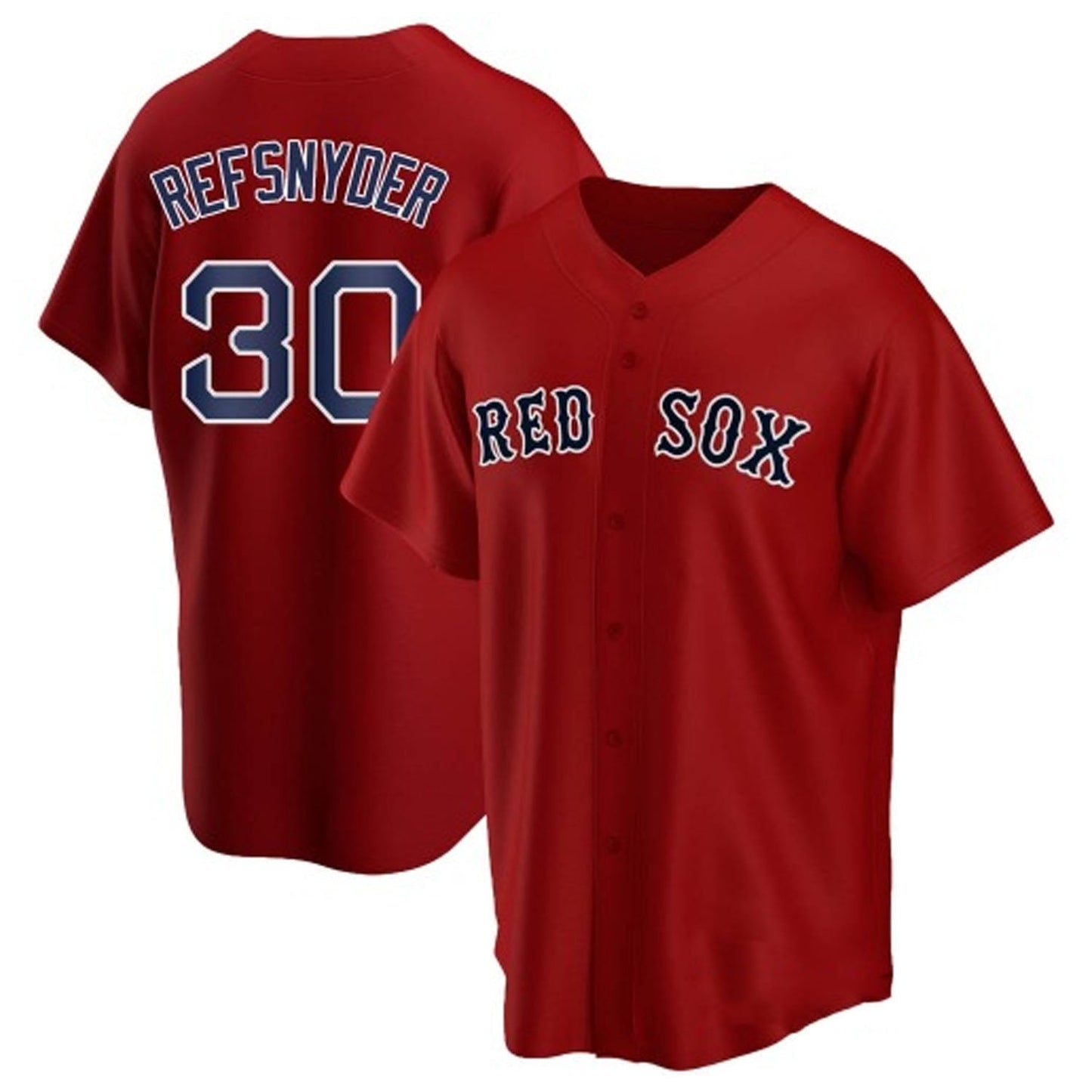 Baseball Rob Refsnyder Boston Red Sox 30 Jersey