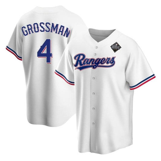 Baseball Robbie Grossman Texas Ranger 4 Jersey