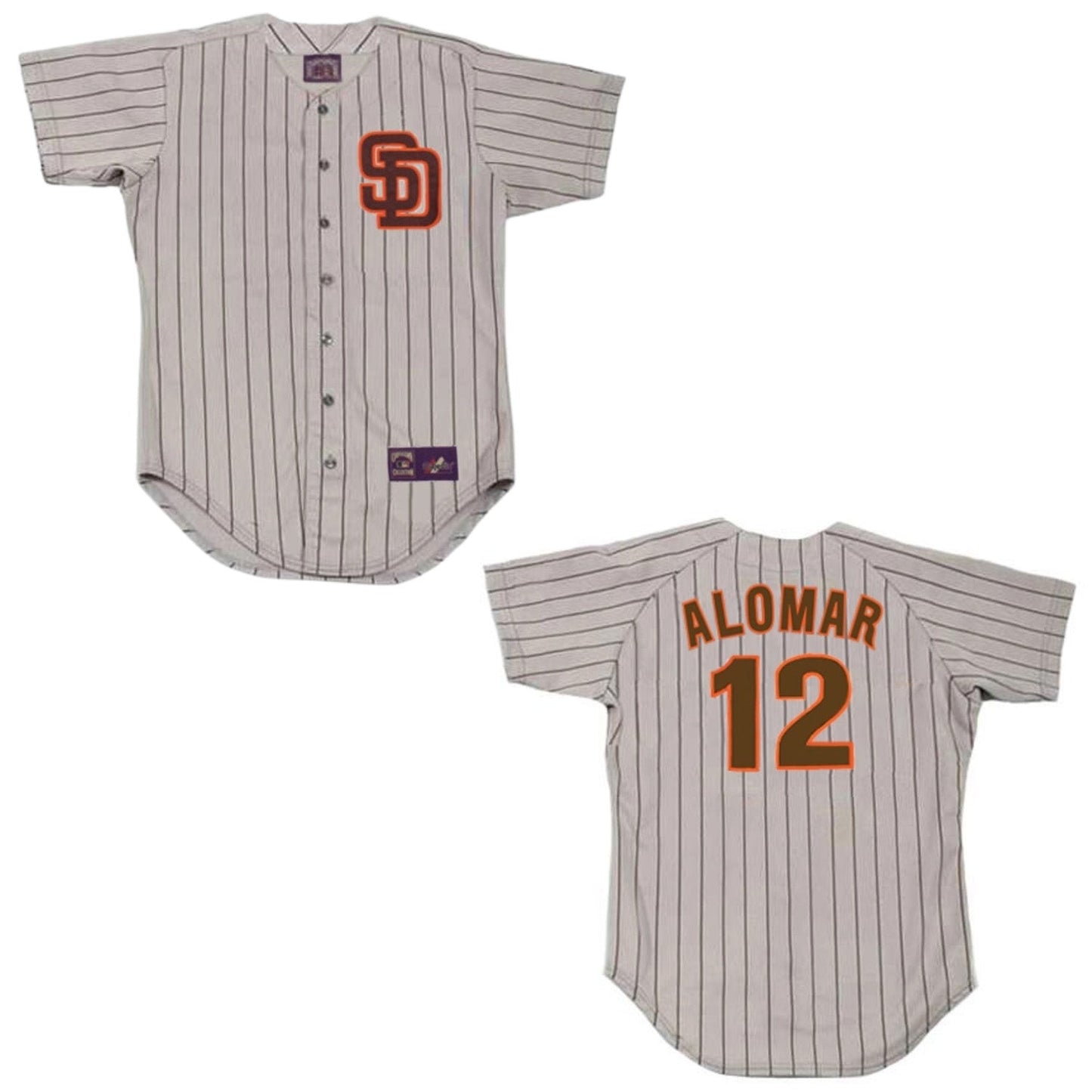 Baseball Roberto Alomar San Diego Padres 12 Jersey