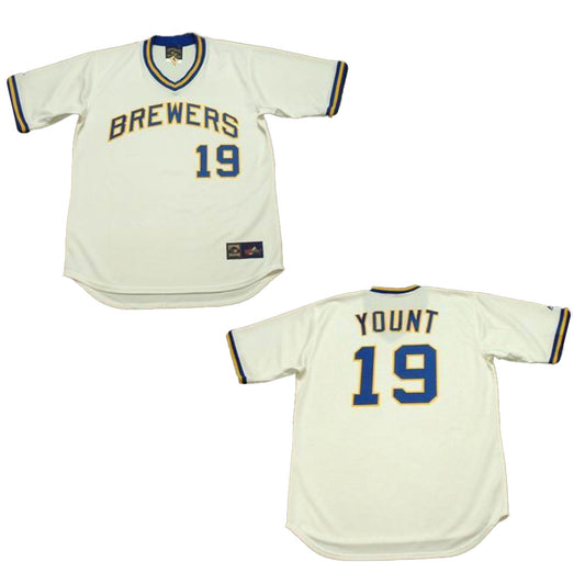 Baseball Robin Yount Milwaukee Brewers 19 Jersey