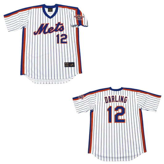 Baseball Ron Darlings New York Mets 12 Jersey