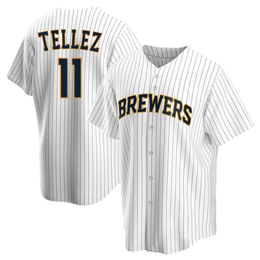 Baseball Rowdy Tellez Milwaukee Brewers 11 Jersey