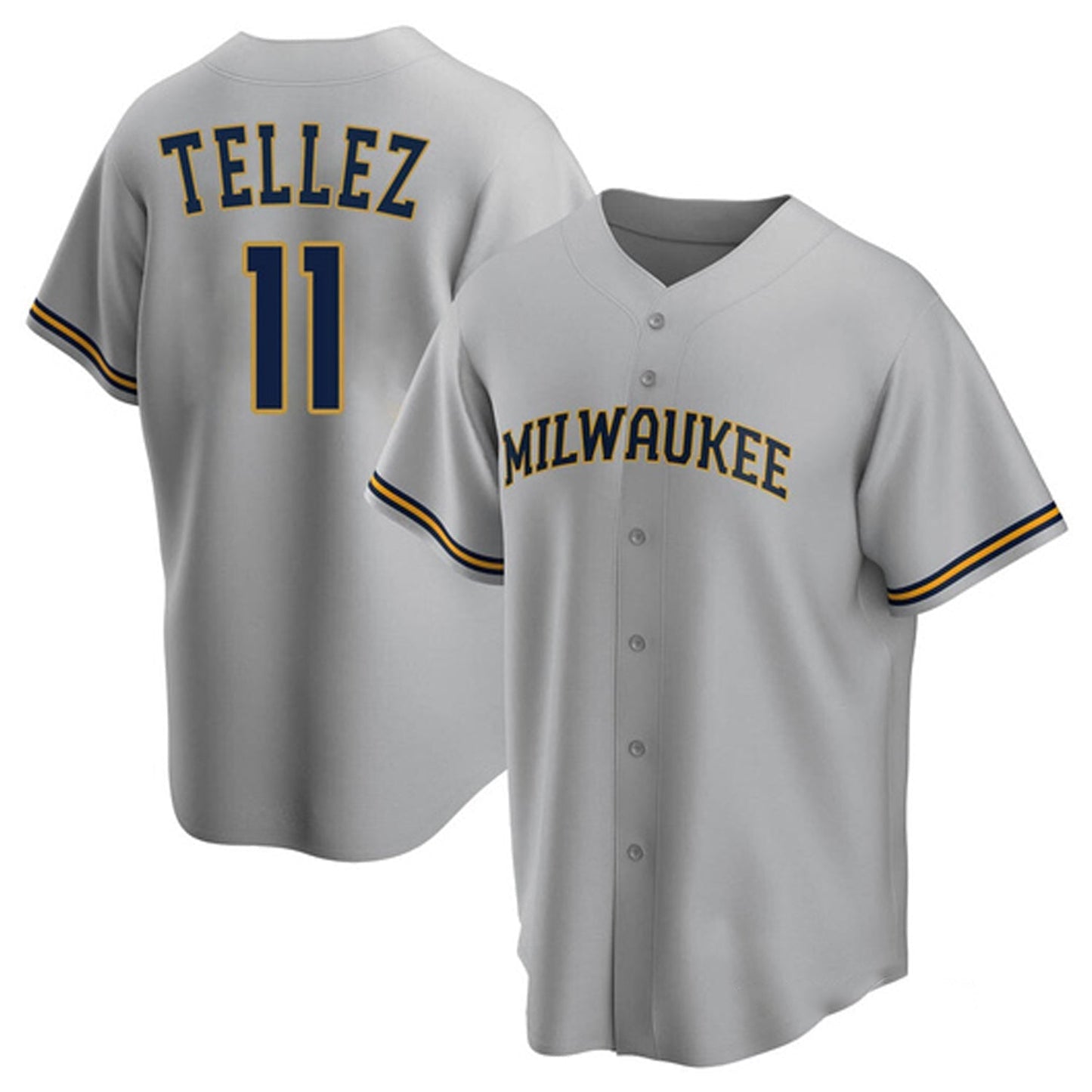 Baseball Rowdy Tellez Milwaukee Brewers 11 Jersey