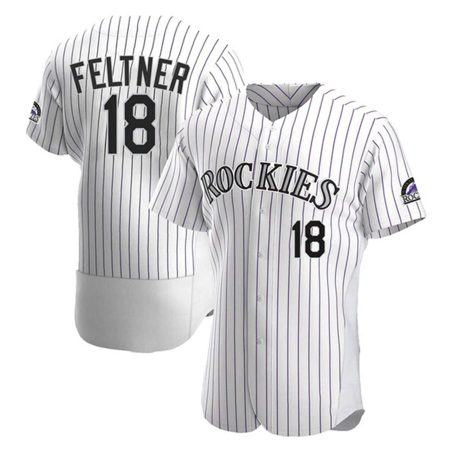 Baseball Ryan Feltner Colorado Rockies 18 Jersey
