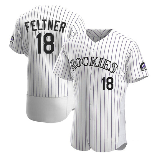 Baseball Ryan Feltner Colorado Rockies 18 Jersey