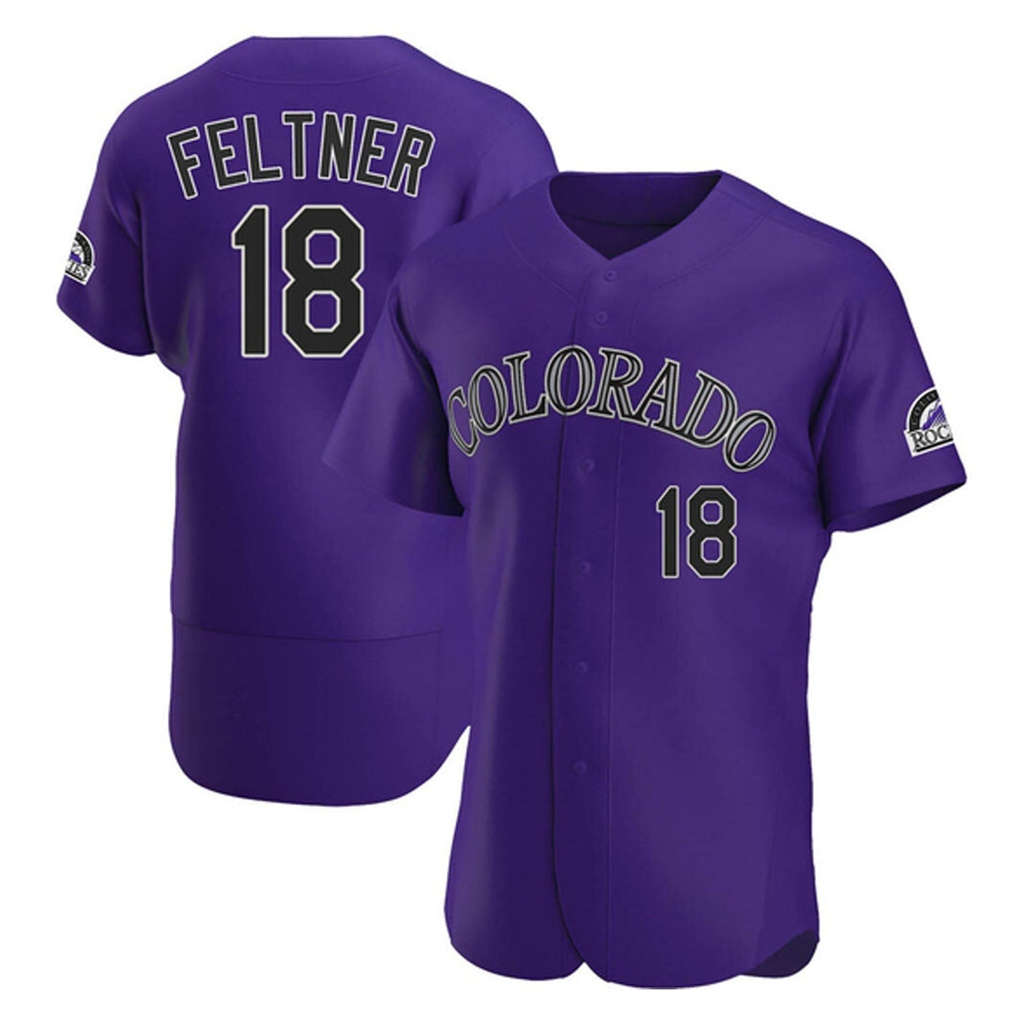 Baseball Ryan Feltner Colorado Rockies 18 Jersey