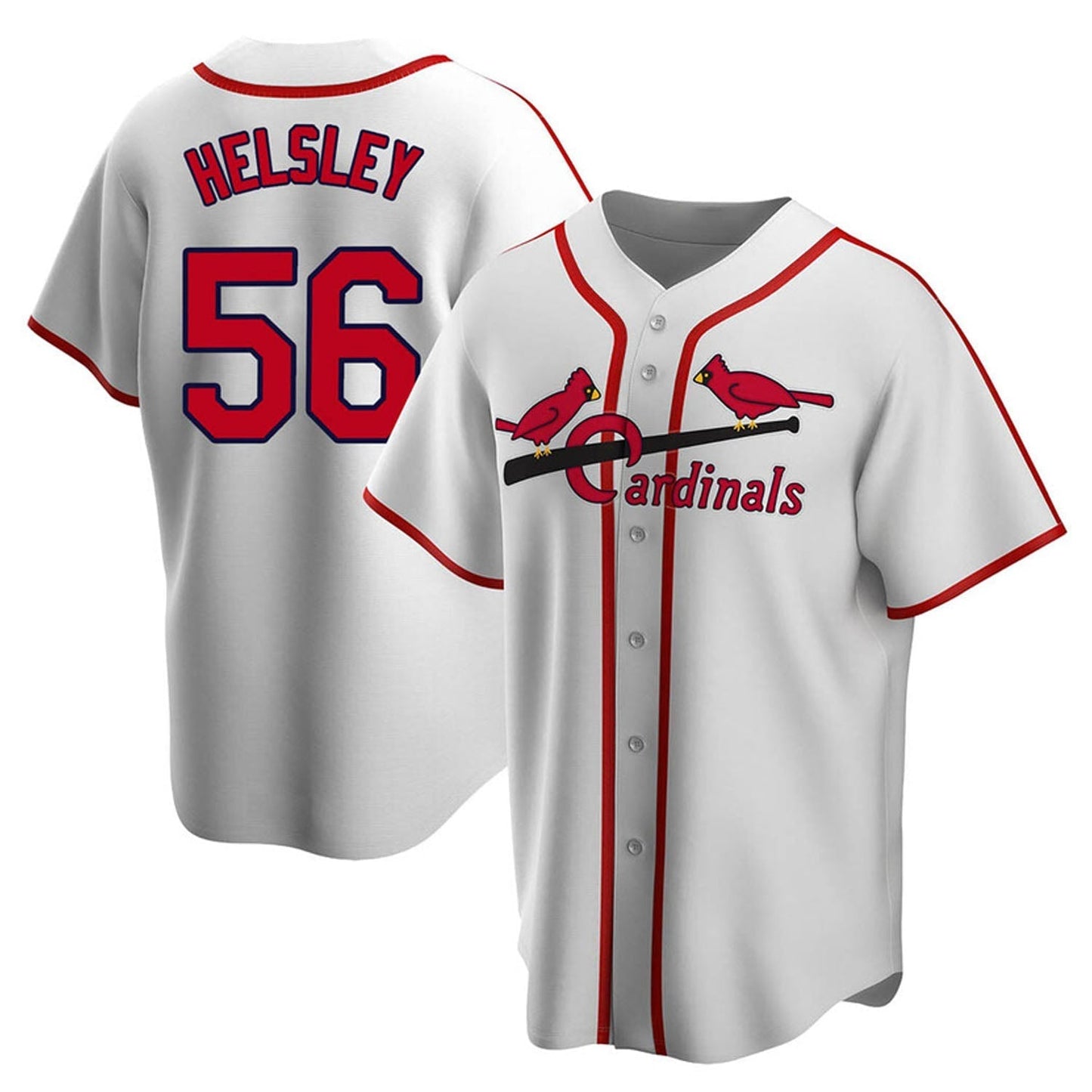 Baseball Ryan Helsley St Louis Cardinals 56 Jersey