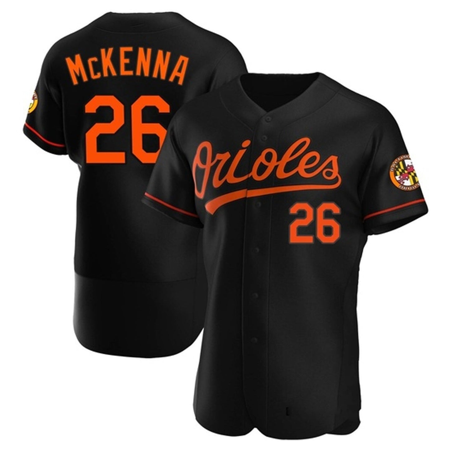 Baseball Ryan McKenna Baltimore Orioles 26 Jersey