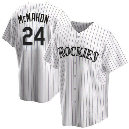 Baseball Ryan McMahon Colorado Rockies 24 Jersey