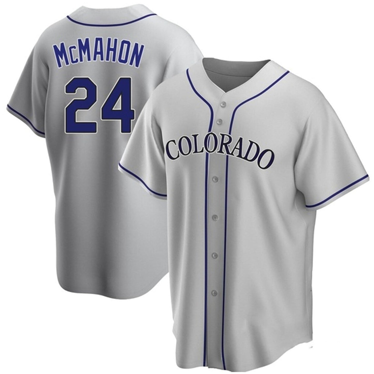Baseball Ryan McMahon Colorado Rockies 24 Jersey