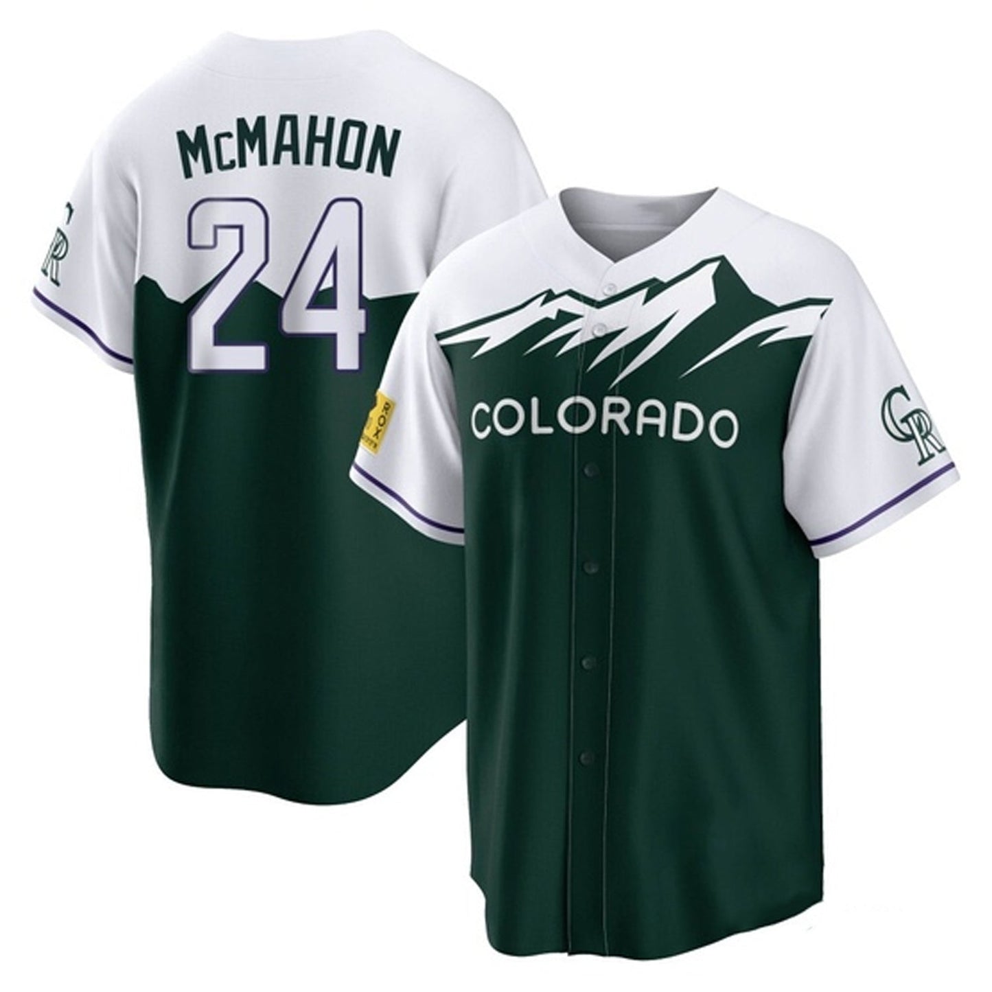 Baseball Ryan McMahon Colorado Rockies 24 Jersey
