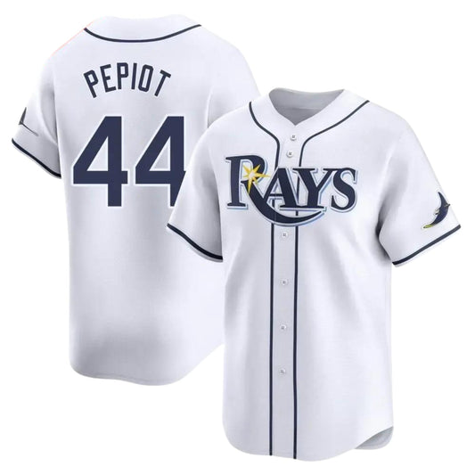 Baseball Ryan Pepiot Tampa Bay Rays 44 Jersey