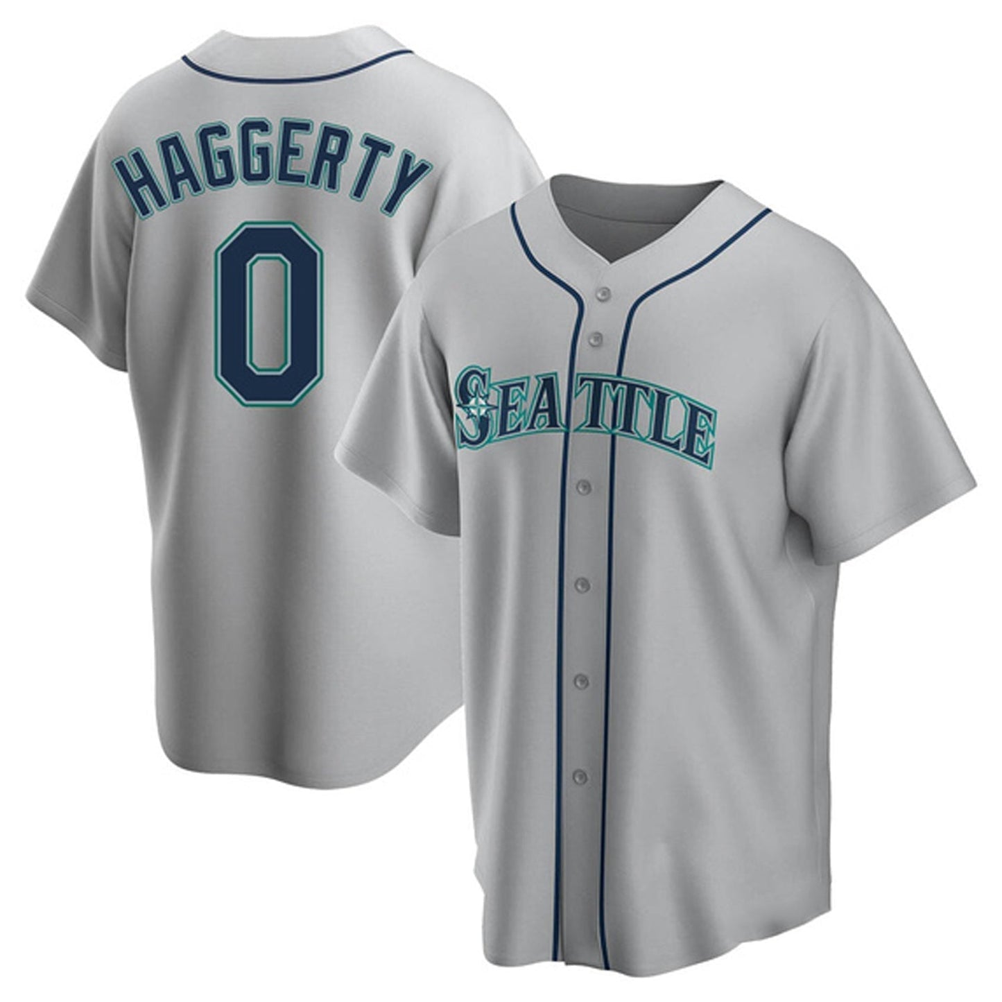 Baseball Sam Haggerty Seattle Mariners 0 Jersey