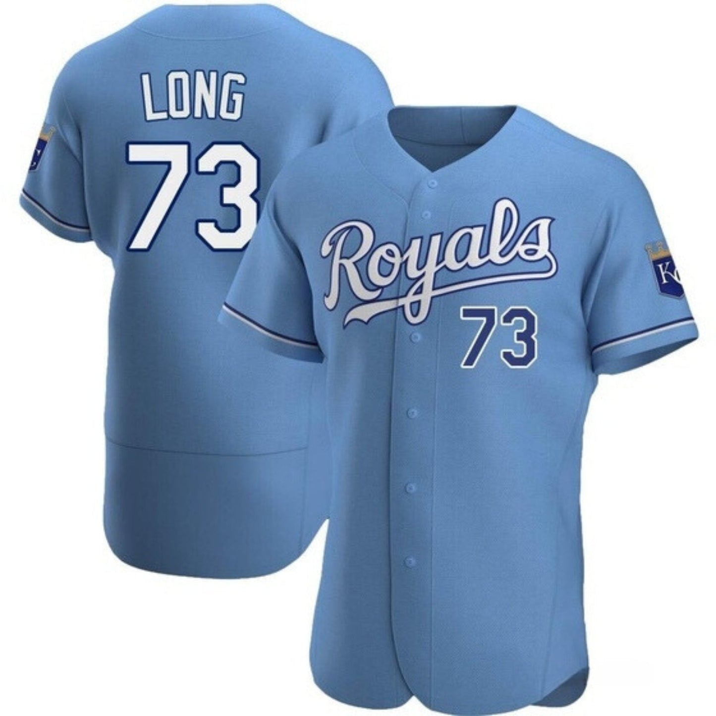 Baseball Sam Long Kansas City Royals 73 Jersey
