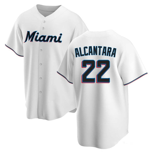 Baseball Sandy Alcantara Miami Marlins 22 Jersey