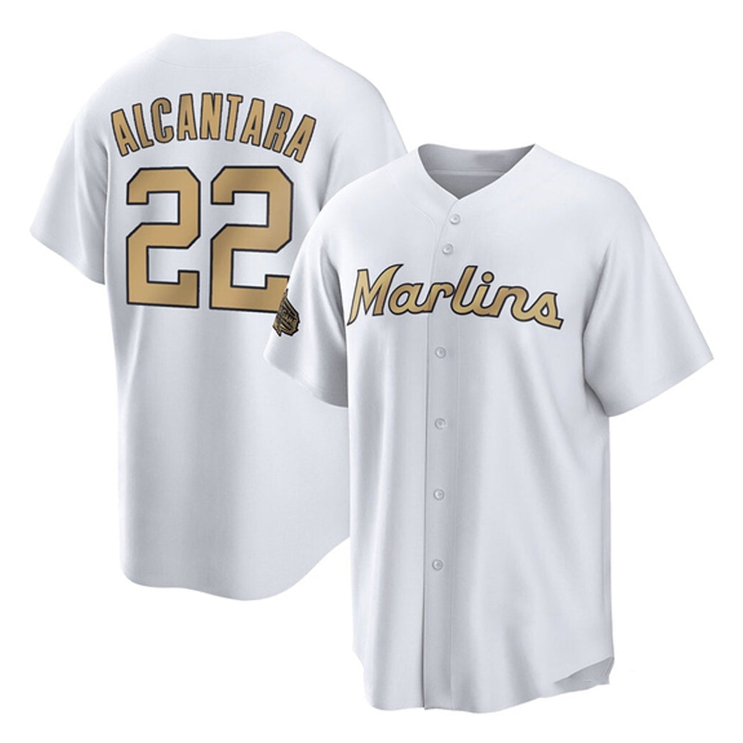 Baseball Sandy Alcantara Miami Marlins 22 Jersey