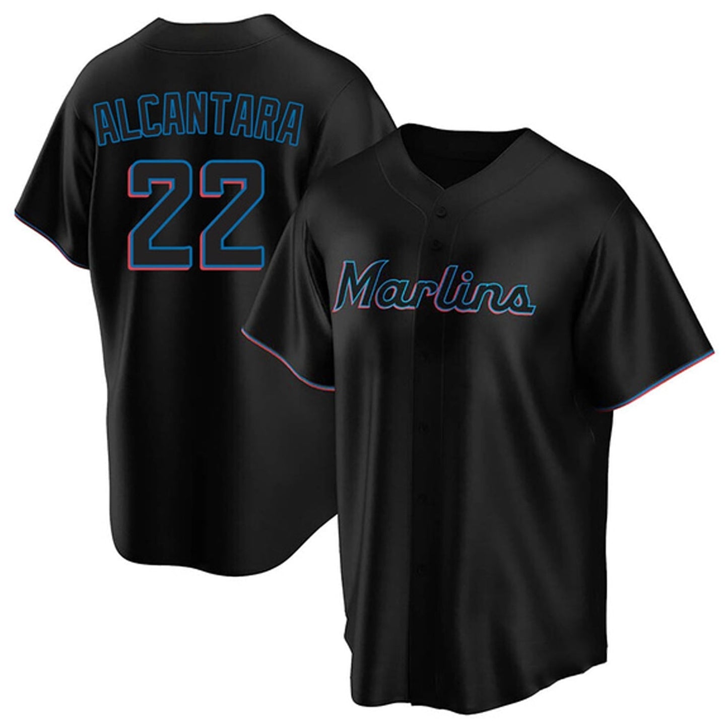 Baseball Sandy Alcantara Miami Marlins 22 Jersey
